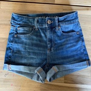 American Eagle Outfitters Hi-Rise Shortie 0